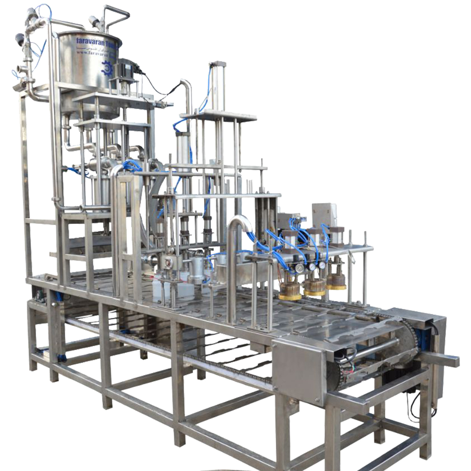 دستگاه بسته بندی ماست دبه 